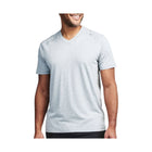 Tasc Men's Carrollton Fitness V Neck Tee - Perfect Grey Heather - Lenny's Shoe & Apparel