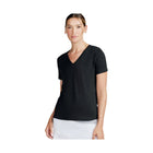 Tasc Women's All Day V - Neck Top - Black - Lenny's Shoe & Apparel
