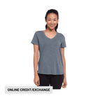 Tasc Women's NOLA V Neck T Shirt - Storm - Lenny's Shoe & Apparel