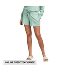 Tasc Women's Varsity French Terry Short - Sage - Lenny's Shoe & Apparel