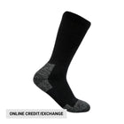 Terramar Steel Toe Work Socks 3 Pack - Black - Lenny's Shoe & Apparel