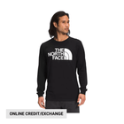 The North Face Men's Long Sleeve Half Dome Tee - TNF Black/Vintage White - Lenny's Shoe & Apparel