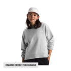 The North Face Women's Evolution Fleece Crew - TNF Light Grey Heather - Lenny's Shoe & Apparel
