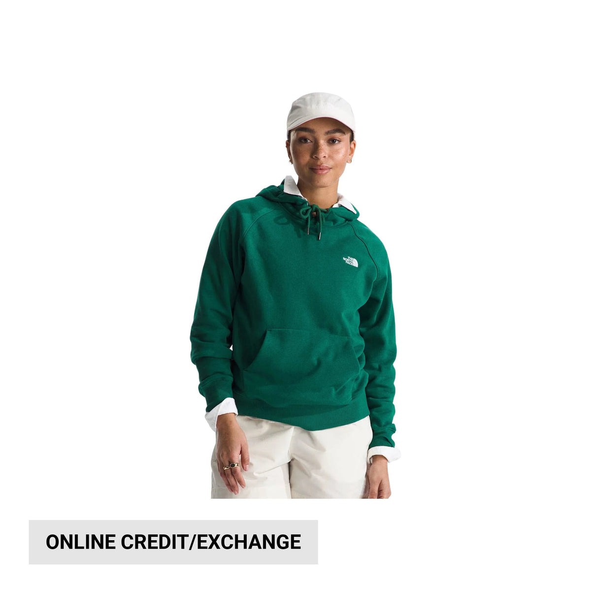 The North Face Women's Evolution Hoodie - Evergreen – Lenny's Shoe