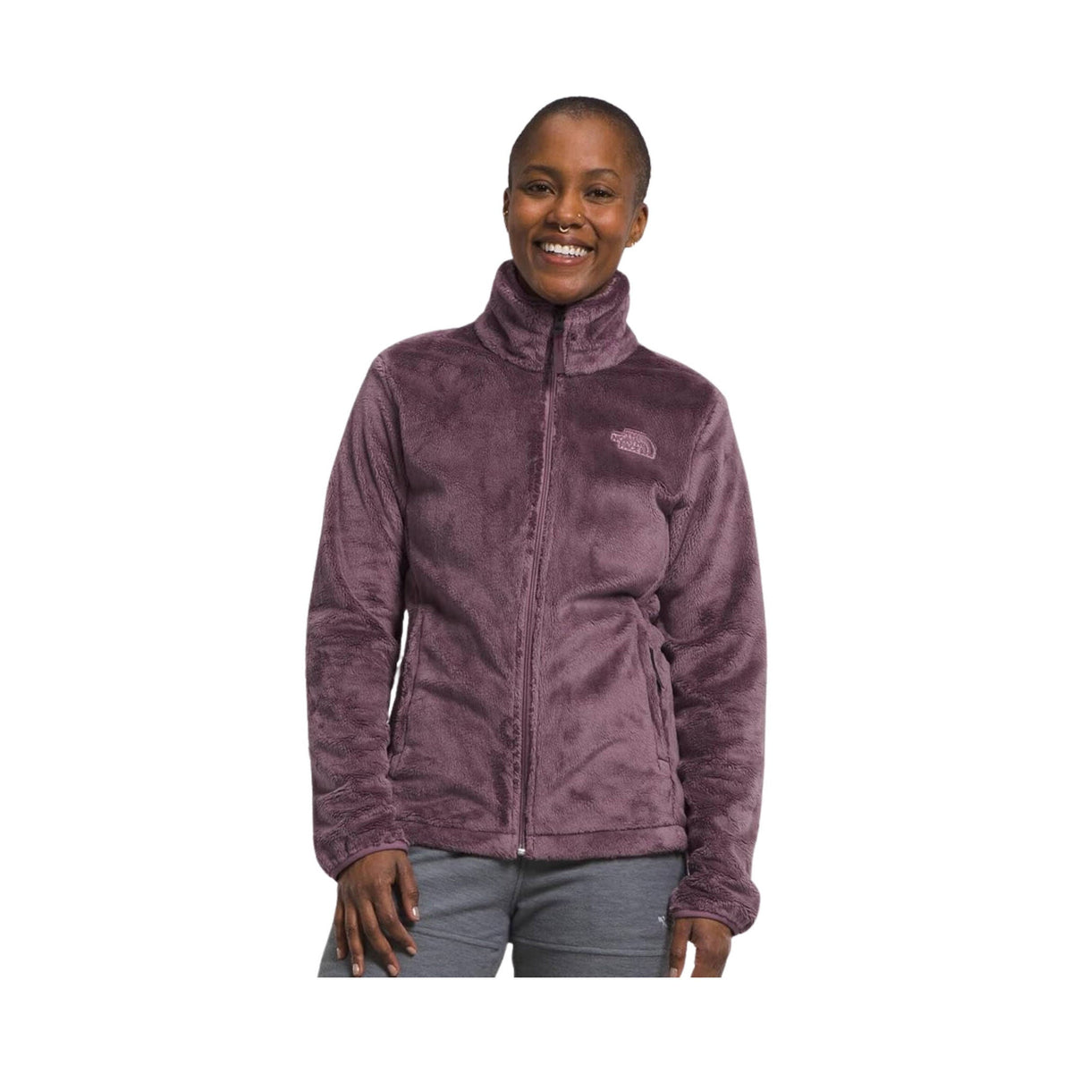 The North Face Women's popular Osito Fleece Jacket, Gray, Size M