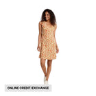Toad & Co Women's Rosemarie Dress - Mango Daisy Field - Lenny's Shoe & Apparel