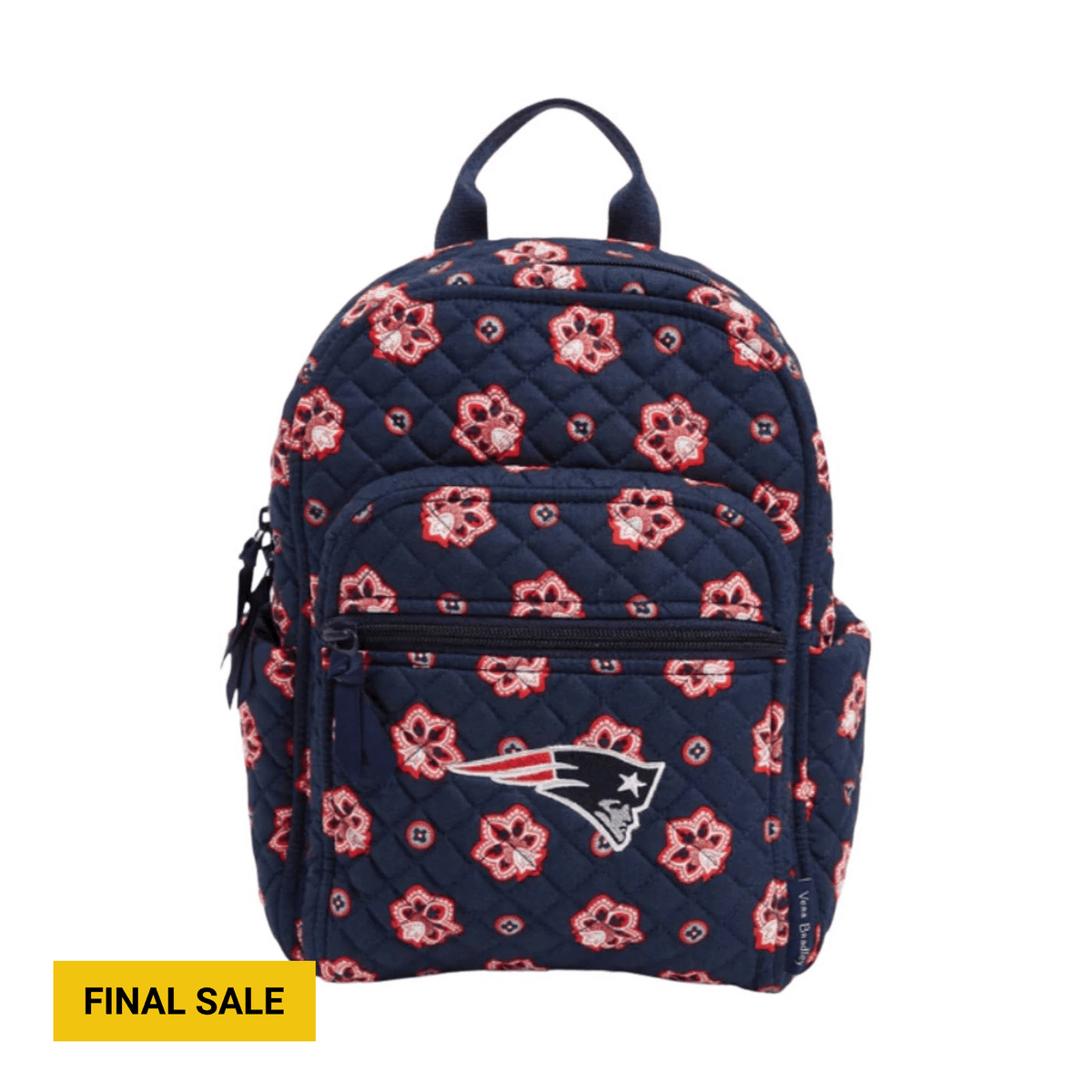【Lounge Fly】NFL New England Patriots Patches Mini Backpack Loungefly NFL New England Patriots Patches Mini Backpack