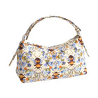 Vera Bradley Roxbury Crescent Shoulder Bag - Bee Garden In Premium Cotton - Lenny's Shoe & Apparel