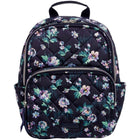 Vera Bradley Small Backpack - Navy Garden In Performance Twill - Lenny's Shoe & Apparel