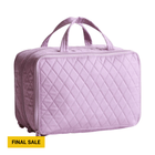 Vera Bradley Ultimate Travel Case In Cotton - Purple Rhapsody - Lenny's Shoe & Apparel