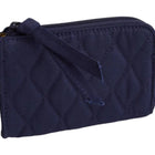Vera Bradley Zip Card Pouch - Peacoat In Premium Cotton - Lenny's Shoe & Apparel