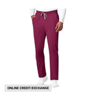Wink Men's Slim Cargo Scrubs Pants - Wine - Lenny's Shoe & Apparel