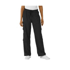 Wink Women's Boundless Classic Wide Leg Cargo Scrub Pant - Black - Lenny's Shoe & Apparel