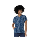 Wink Women's Dolman Print Scrub Top - Dreamy Daze Navy - Lenny's Shoe & Apparel