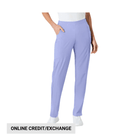 Wink Women's Flat Front Cargo Scrub Pant - Ceil Blue - ONLINE STORE CREDIT/EXCHANGE ONL - Lenny's Shoe & Apparel