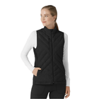 Wink Women's Quilted Scrub Vest - Black - Lenny's Shoe & Apparel