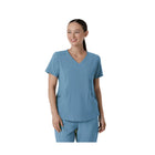 Wink Women's Renew V Neck Scrub Top - Pacific Blue - Lenny's Shoe & Apparel