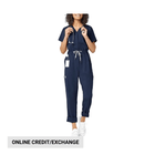 Wink Women's Zip Front Jumpsuit - Navy - Lenny's Shoe & Apparel