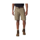 Wrangler Men's Riggs Workwear Ripstop Ranger Cargo Short - Bark - Lenny's Shoe & Apparel