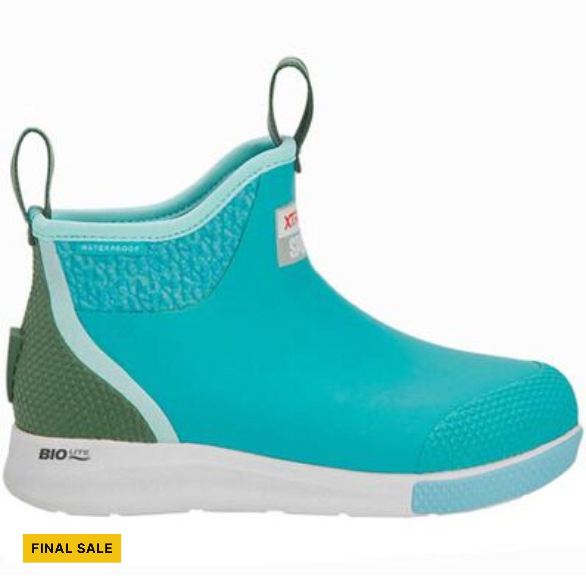 Xtratuf Women's 6 Inch Ankle Deck Boot Sport - Teal – Lenny's Shoe