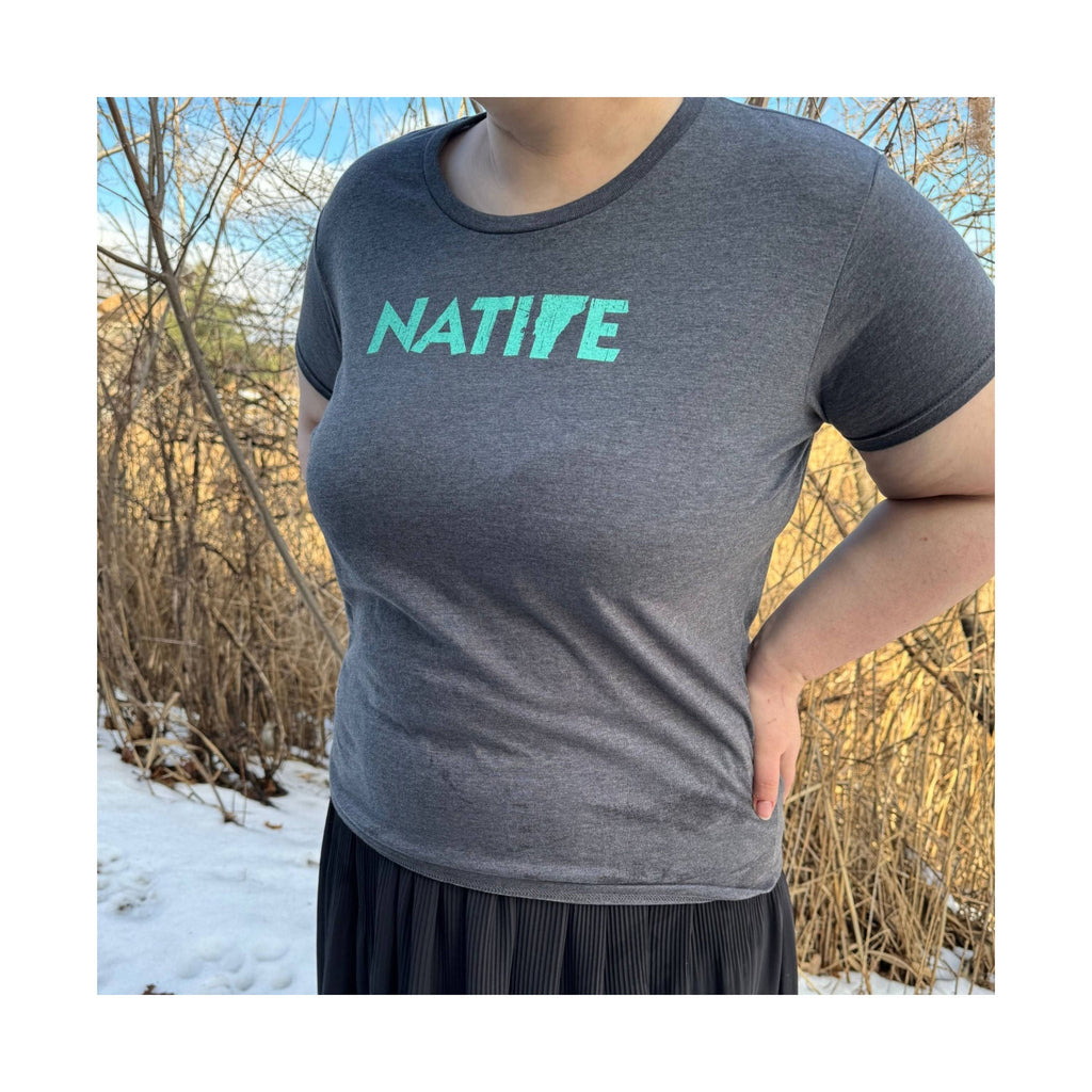 9th Generation Women's Native Tee - Teal - Lenny's Shoe & Apparel