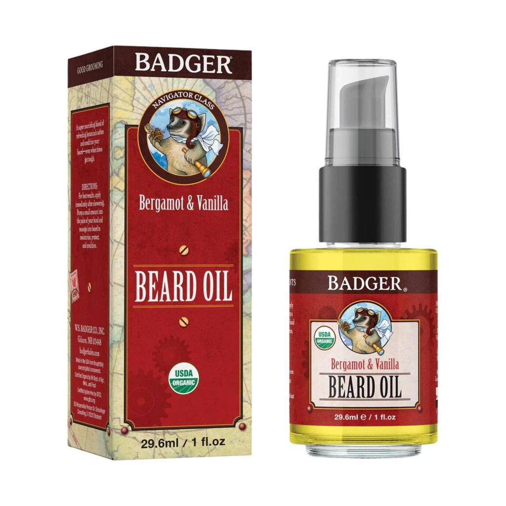 Badger Beard Organic Oil - Lenny's Shoe & Apparel