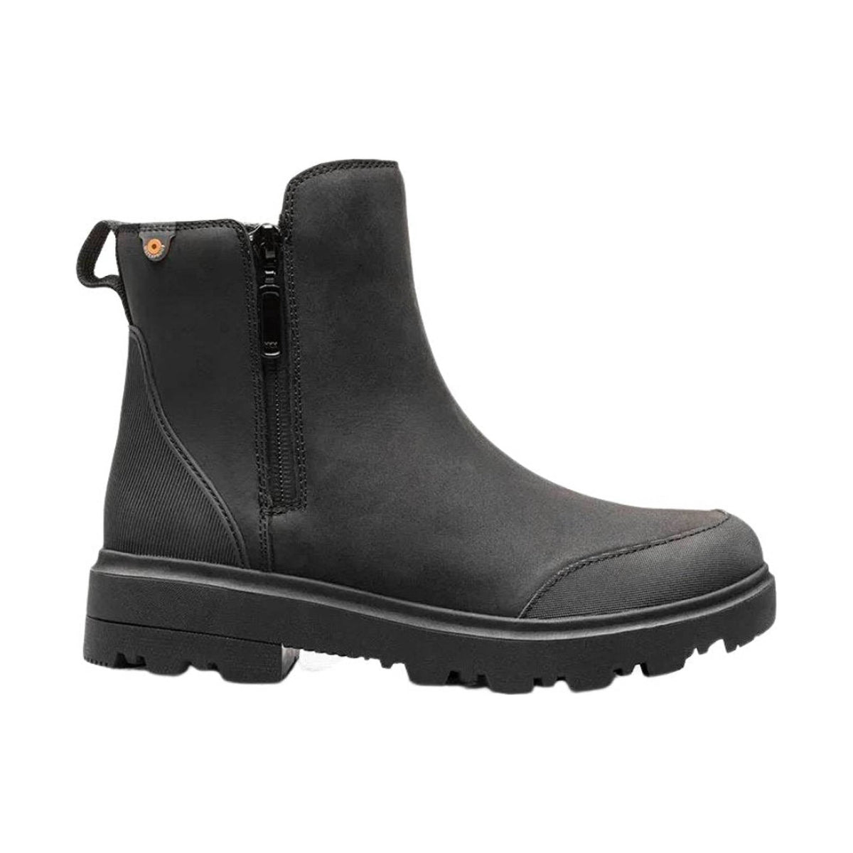 BOGS Women's Holly Chelsea Leather Rain Boot - Green Ash