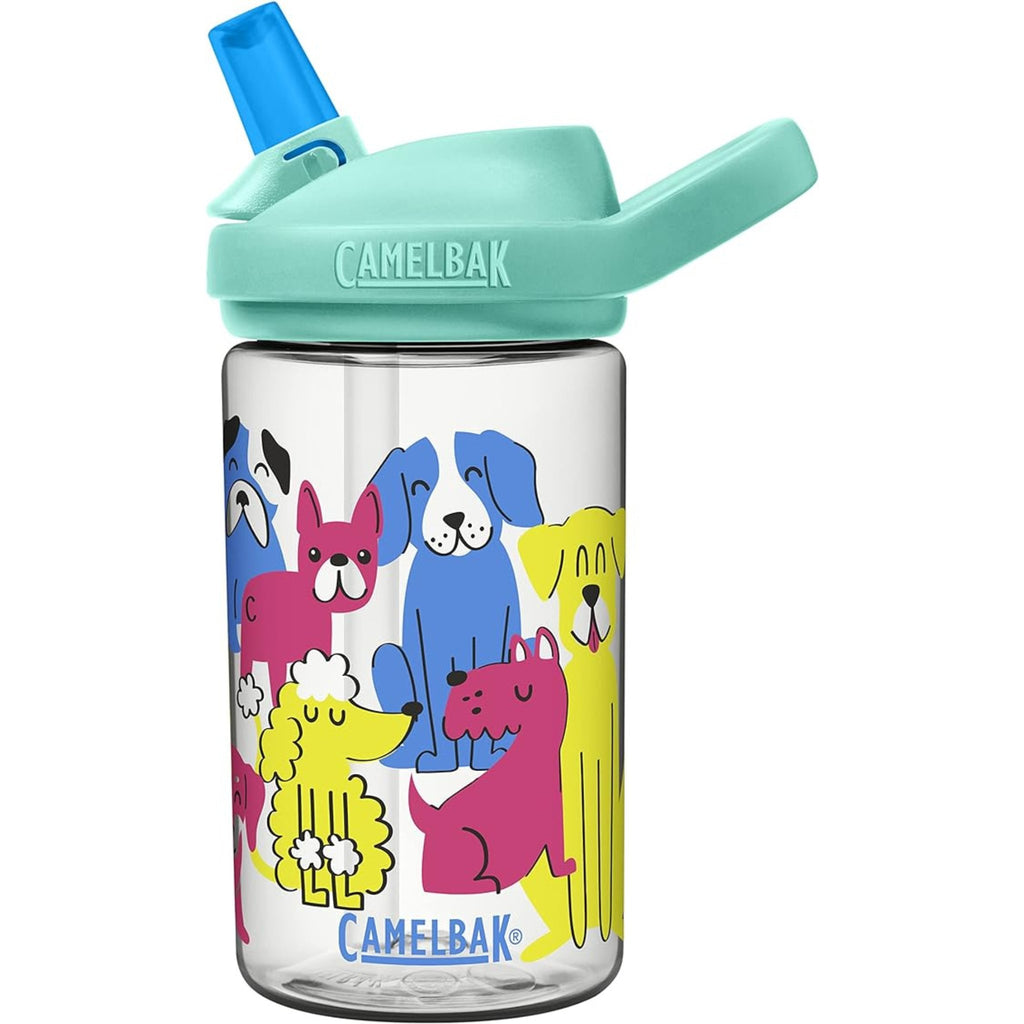 Camelbak Kids' 14oz Eddy Water Bottle - Rainbow Dogs - Lenny's Shoe & Apparel