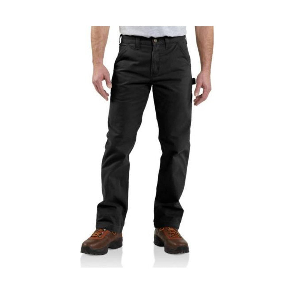 Carhartt Men's Washed Twill Dungaree-Relaxed Fit - Black - Lenny's Shoe & Apparel