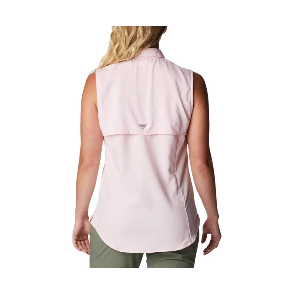 Columbia Women's PFG Tamiami Sleeveless Shirt - Satin Pink - Lenny's Shoe & Apparel
