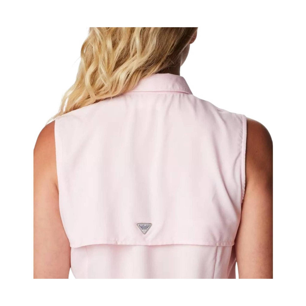 Columbia Women's PFG Tamiami Sleeveless Shirt - Satin Pink - Lenny's Shoe & Apparel