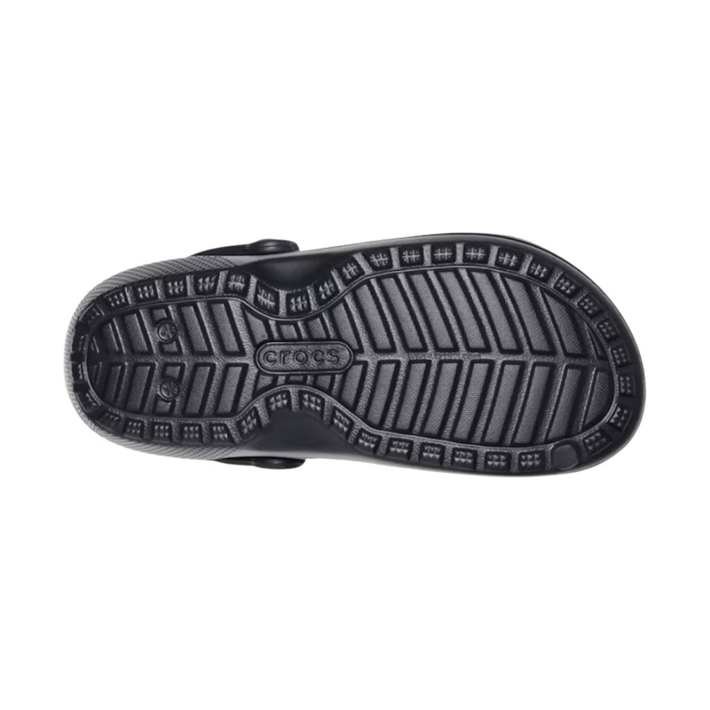 Crocs Classic Fuzz-Lined Clogs - Black - Lenny's Shoe & Apparel
