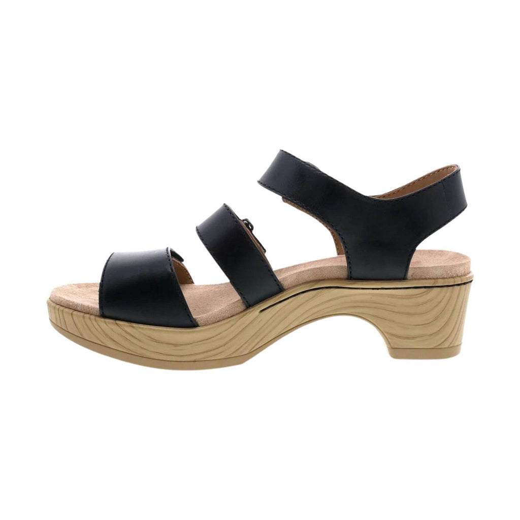 Dansko Women's Malena Sandal - Black - Lenny's Shoe & Apparel