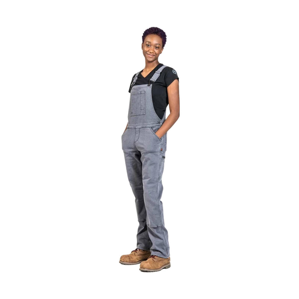 Dovetail Women's Freshly Thermal Overalls - Grey - Lenny's Shoe & Apparel