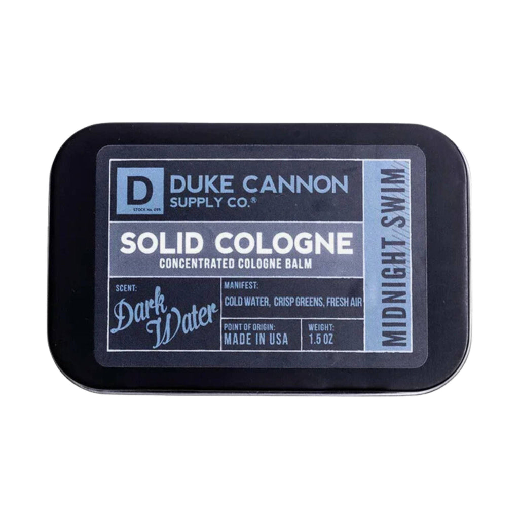 Duke Cannon Solid Cologne Bar - Midnight - Lenny's Shoe & Apparel