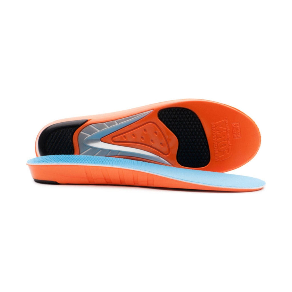 Form Memory Foam Insole - Blue/Orange - Lenny's Shoe & Apparel