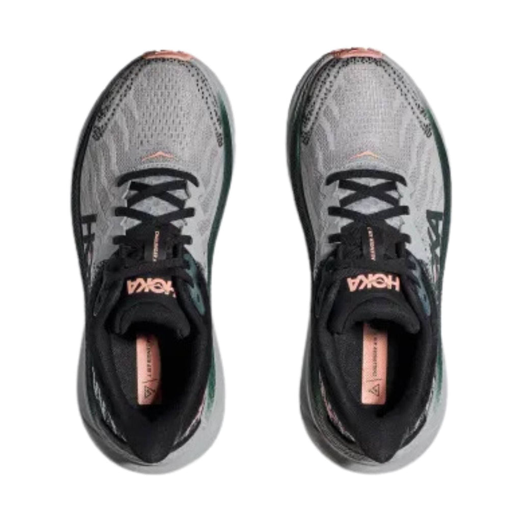 HOKA Women's Challenger 7 Trail Running Shoes - Harbor Mist/Spruce - Lenny's Shoe & Apparel