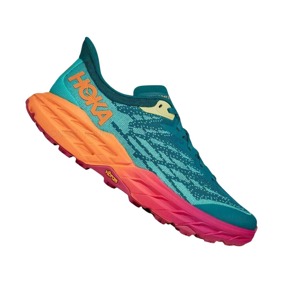 HOKA Women's Speedgoat 5 - Deep Lake/Ceramic – Lenny's Shoe