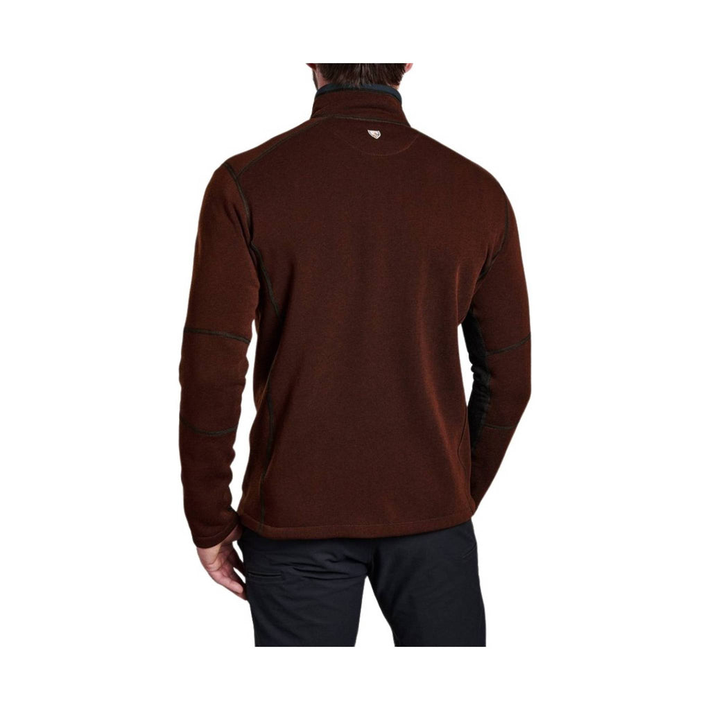 Kuhl Men's Revel Quarter Zip Sweater - Mole/Charcoal - Lenny's Shoe & Apparel