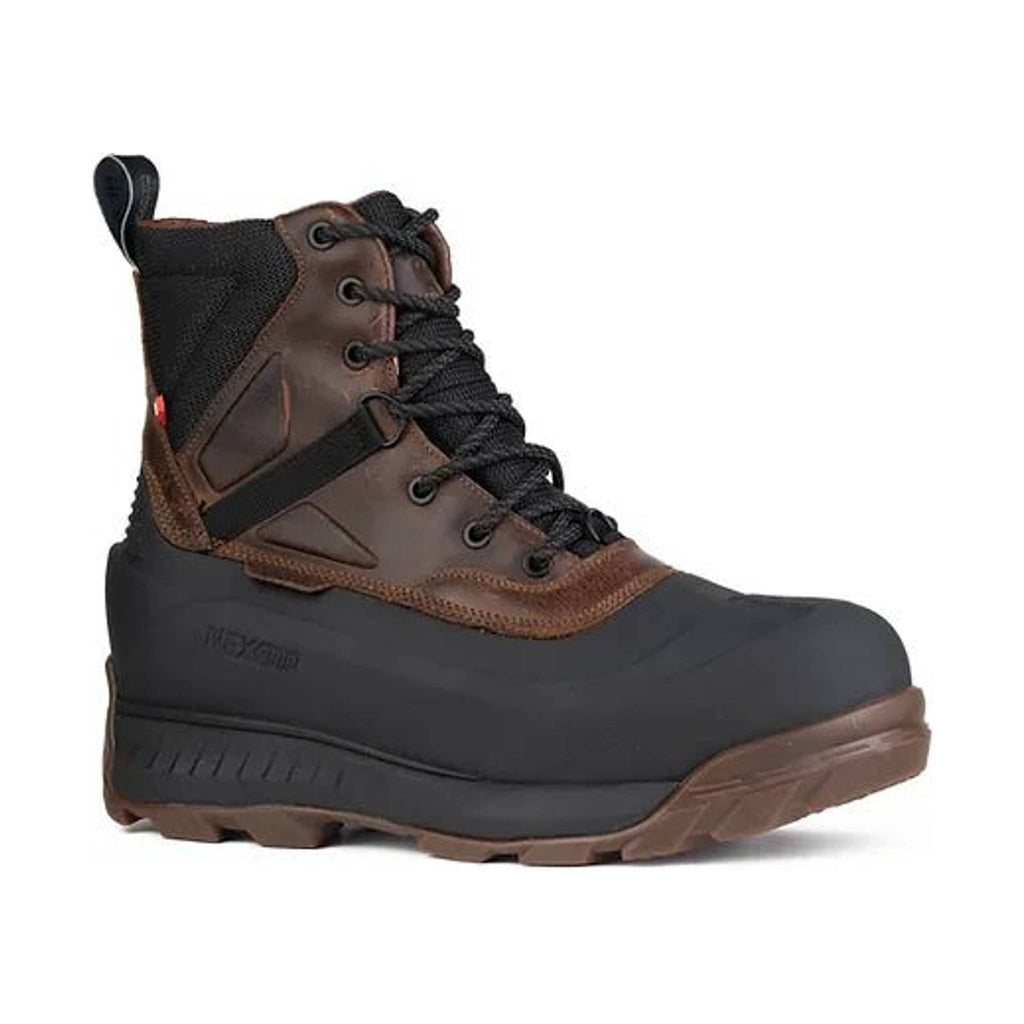 Nexgrip Men's Ice Pathfinder Boot - Dark Brown/Black - Lenny's Shoe & Apparel