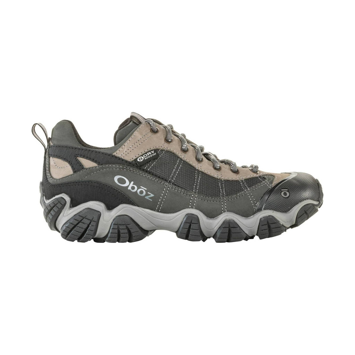 Oboz Men\'s Gray and Orange Hiking Shoes Oboz Katabatic LT Low GTX Waterproof Hiking Shoe - Men main image 3