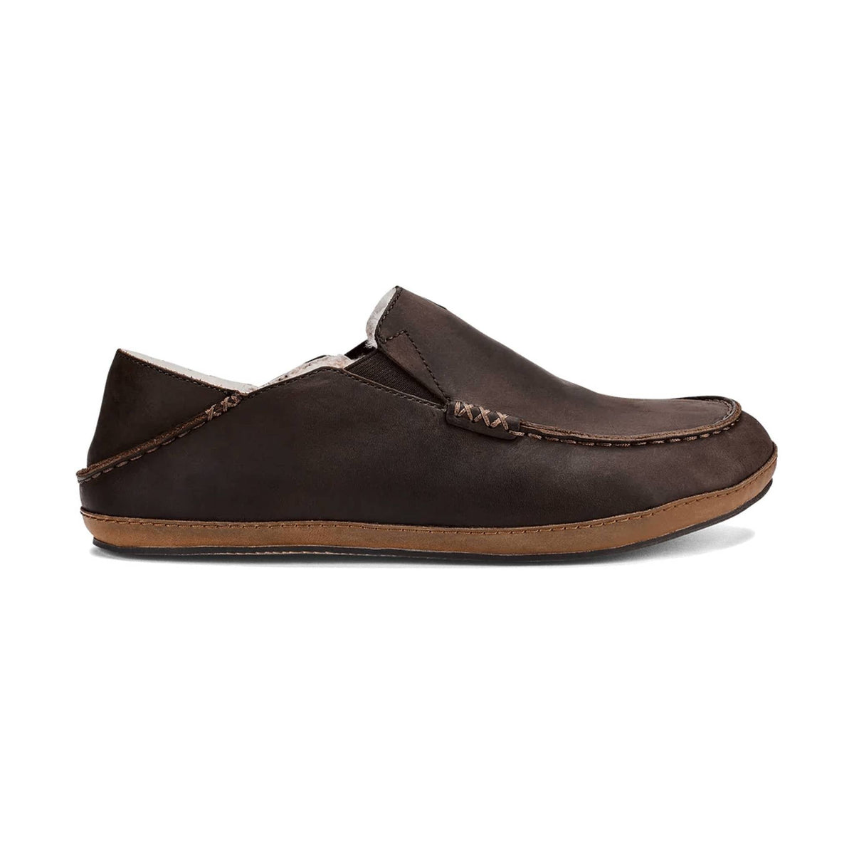 極美品☆レネカオヴィラ　ミュール　38 olukai-mens-moloa-slipper-dark