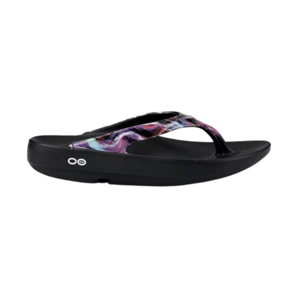 OOfos Women's OOlala Limited Flip Flops - Neon Rose - Lenny's Shoe & Apparel