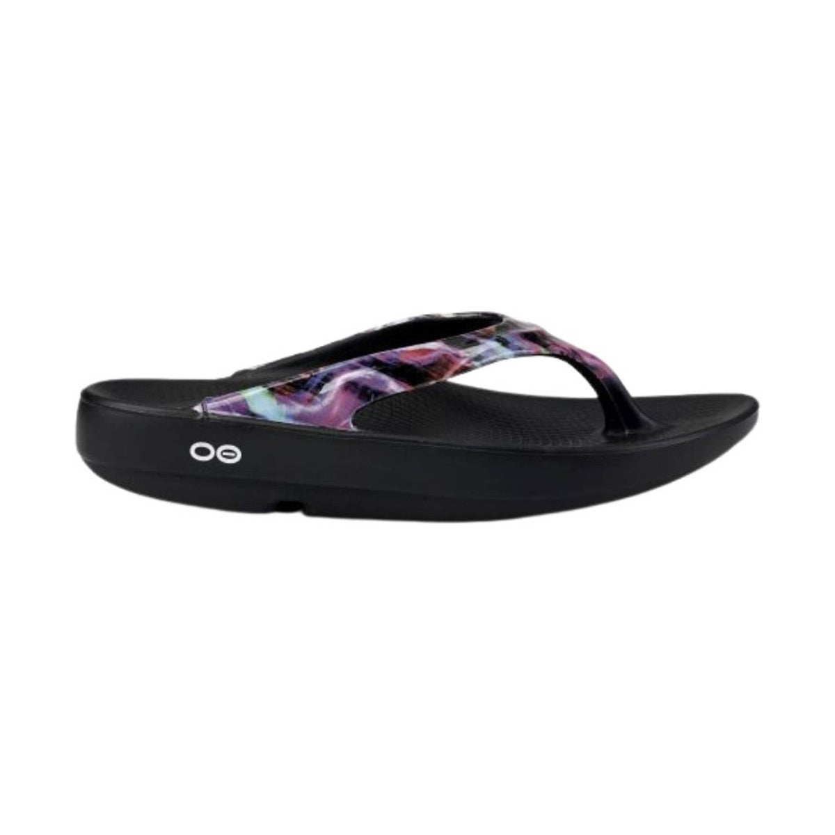 Oofos Women's Oolala Limited Thong Sandals-Neon Rose