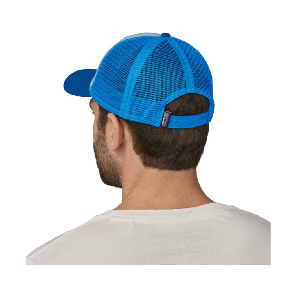 Patagonia Men's Line Logo Ridge LoPro Trucker Hat - Steam Blue - Lenny's Shoe & Apparel