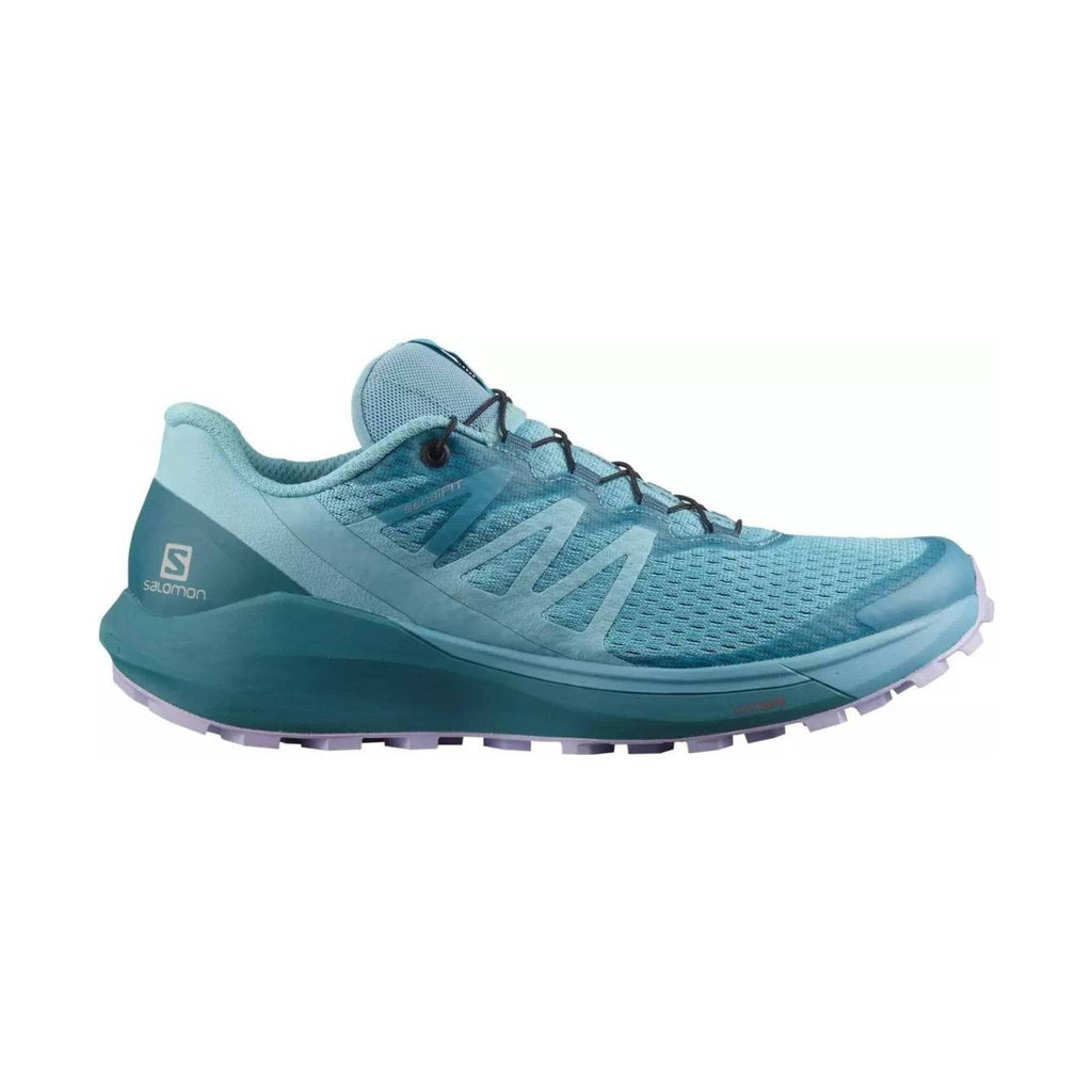 Salomon Women's Sense Ride 4 Running Shoes - Delphinium Blue/Mallard Blue/Lavender - Lenny's Shoe & Apparel