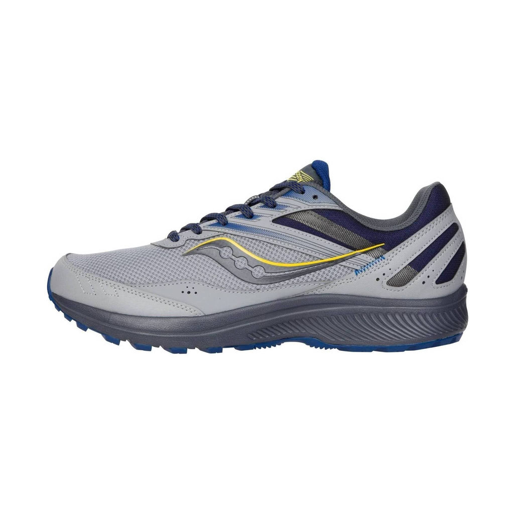 Saucony Men's Cohesion TR15 Trail Running Shoes - Alloy/Sapphire - Lenny's Shoe & Apparel