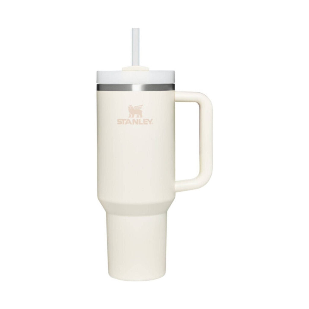 Stanley Quencher Flowstate Tumbler 40 OZ - Cream - Lenny's Shoe & Apparel