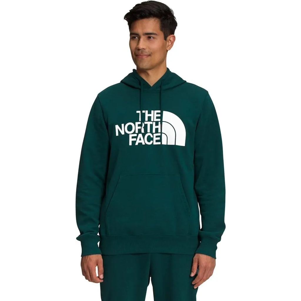 The North Face Men's Half Dome Pullover Hoodie - Ponderosa Green/TNF White - Lenny's Shoe & Apparel