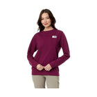 The North Face Women's Heritage Patch Crew - Boysenberry - Lenny's Shoe & Apparel